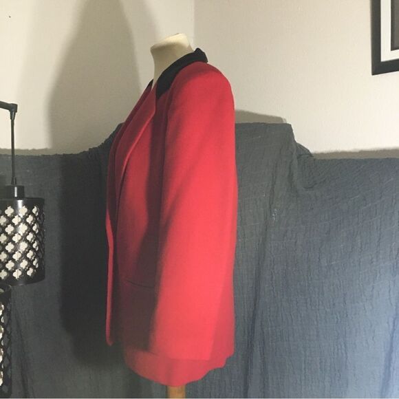 Prophecy VTG Red Blazer Size 10P - Picture 2 of 11